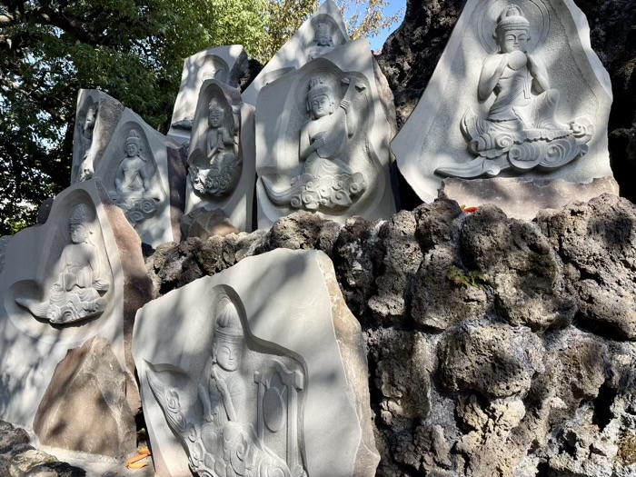 文京区　無量山 真珠院　築山・庭園