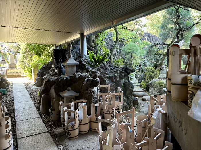 文京区　無量山 真珠院　築山・庭園