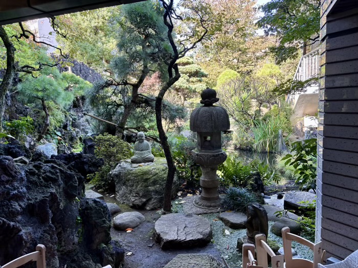 文京区　無量山 真珠院　築山・庭園