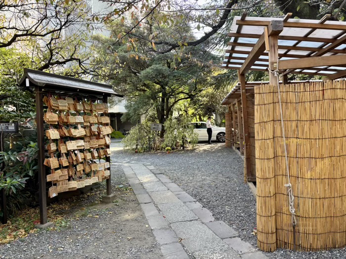 文京区　牛天神北野神社　菊わらべまつり