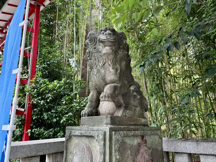 大崎　居木神社　狛犬