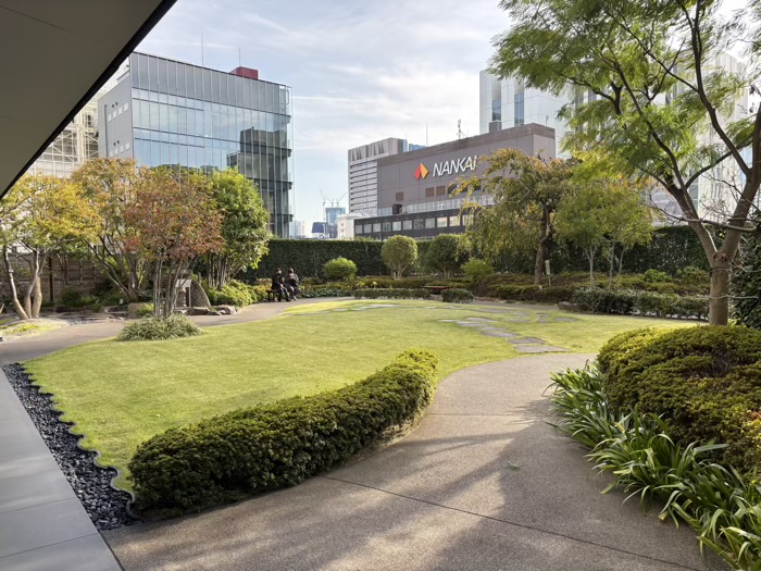 銀座　歌舞伎稲荷神社　スタンプラリー「御朱印道中」　屋上庭園