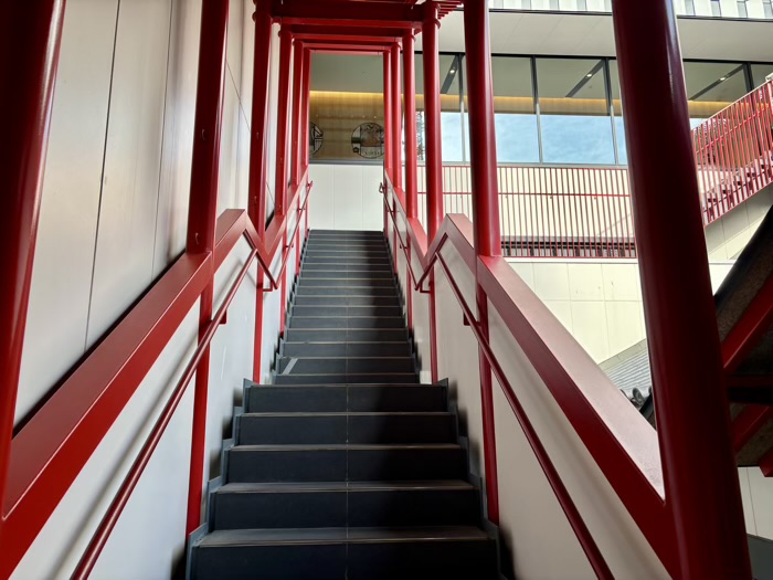 銀座　歌舞伎稲荷神社　スタンプラリー「御朱印道中」　五右衛門階段