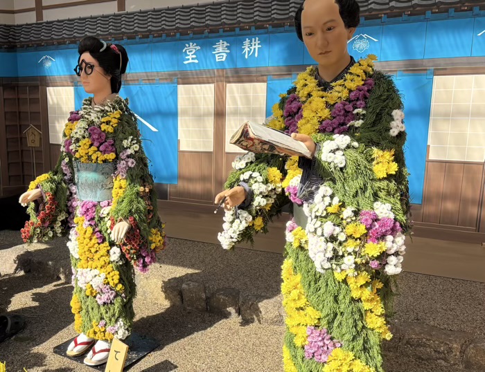 文京区 湯島天満宮 菊まつり