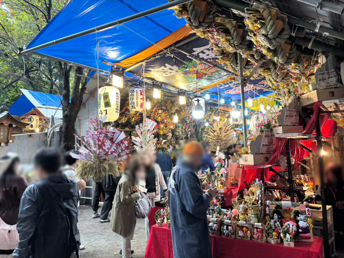 新宿 花園神社 酉の市「大酉祭」