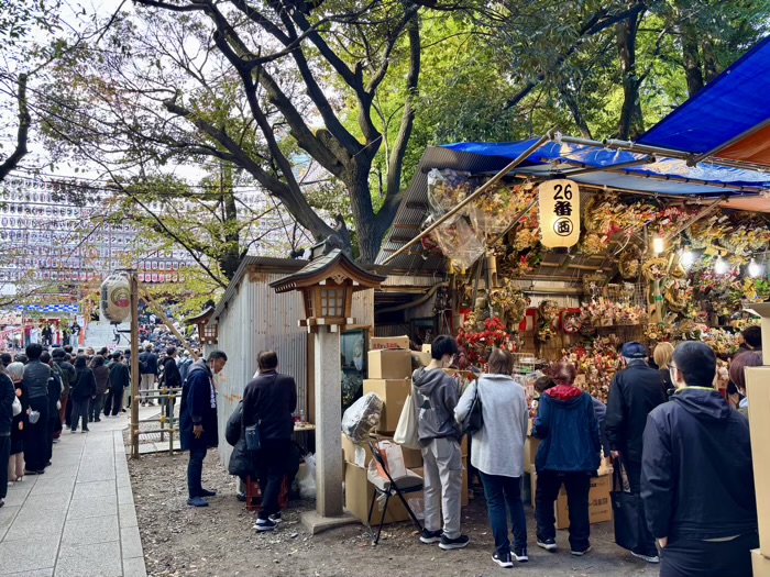 新宿 花園神社 酉の市「大酉祭」