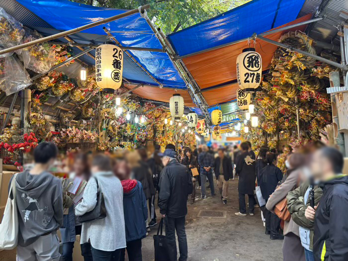 新宿 花園神社 酉の市「大酉祭」