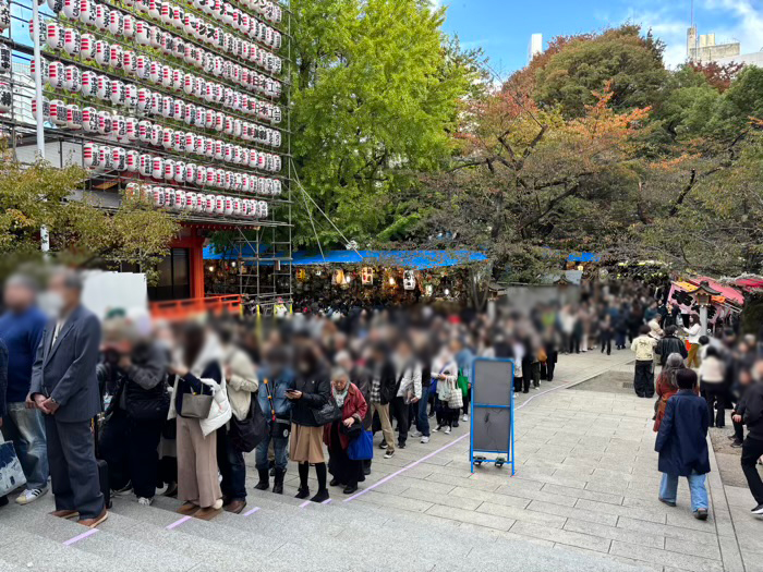 新宿 花園神社 酉の市「大酉祭」