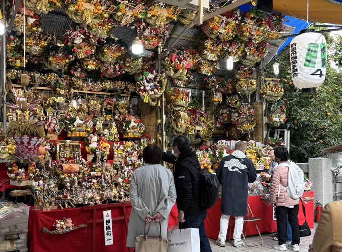 新宿 花園神社 酉の市「大酉祭」