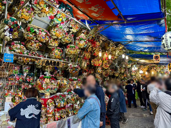 新宿 花園神社 酉の市「大酉祭」