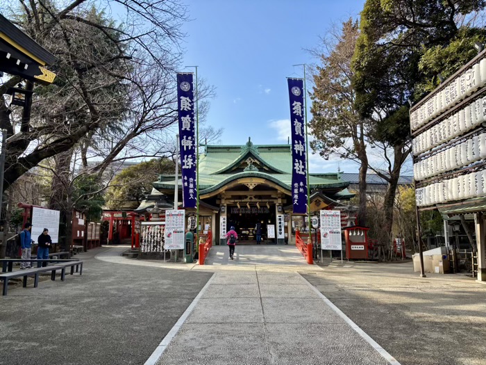 新宿　須賀神社　授与所