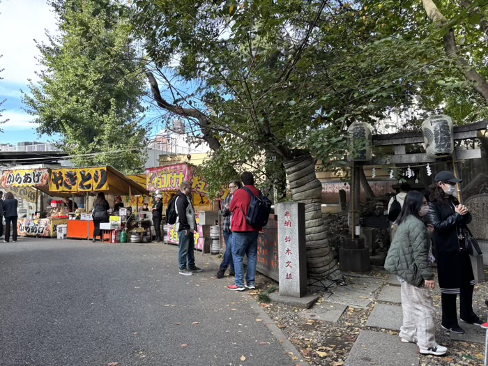 新宿 花園神社 酉の市「大酉祭」 芸能浅間神社