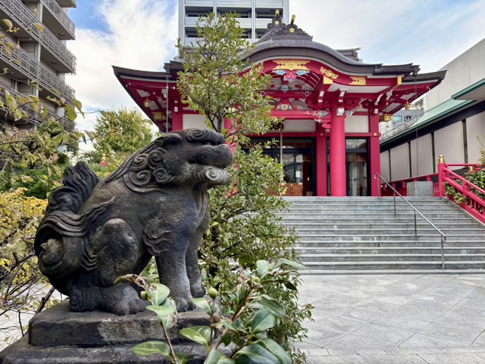 東京 新宿 成子天神社 社殿