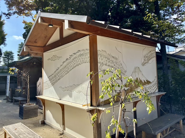 品川区 戸越八幡神社 竜神