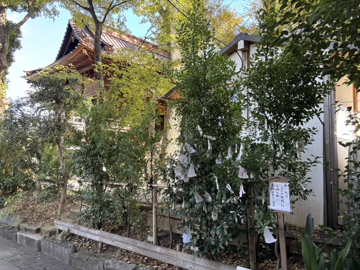品川区 戸越八幡神社 願い札