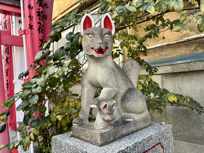 品川　戸越銀座商店街　正一位末廣稲荷大明神