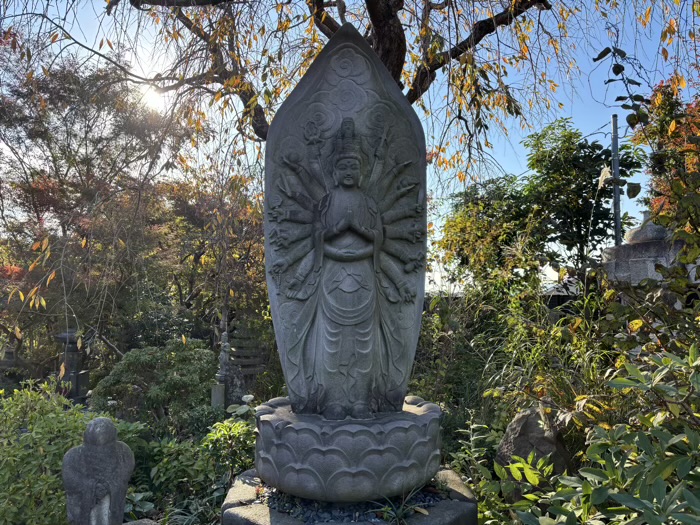 大和　清流山常泉寺　千手観音