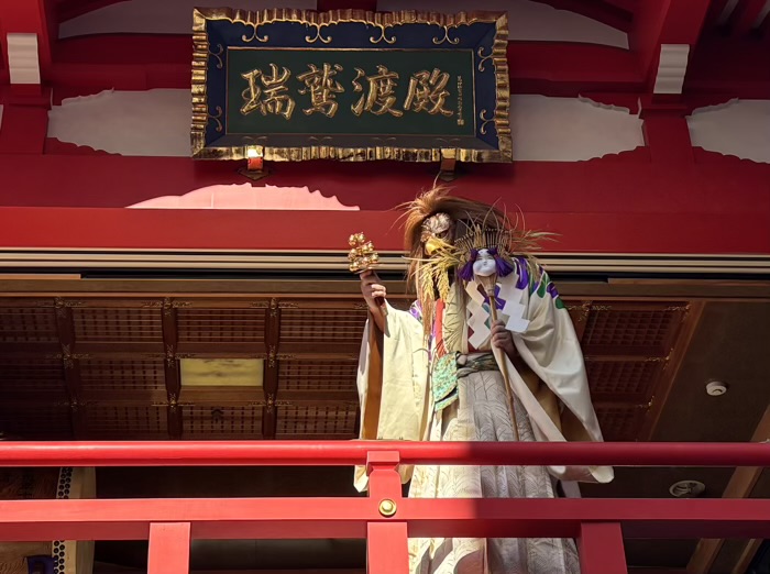 浅草　鷲神社　酉の市　鷲舞ひ