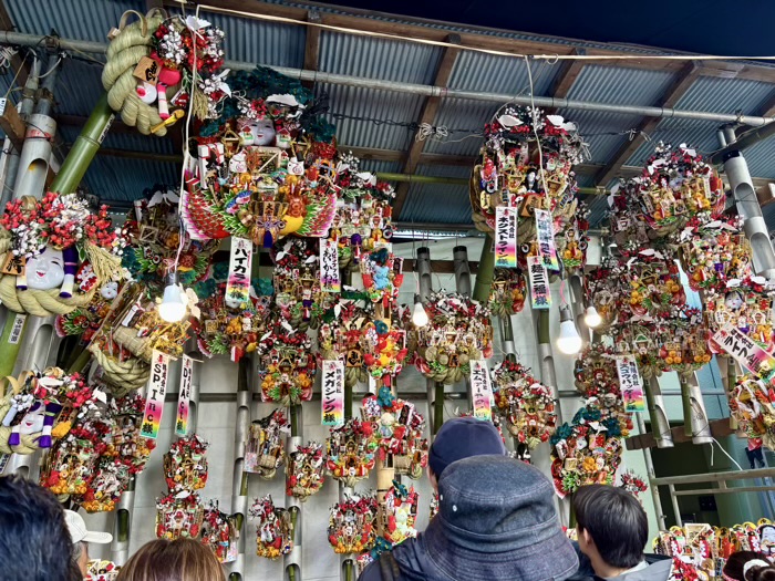 浅草 長國寺 酉の市 熊手