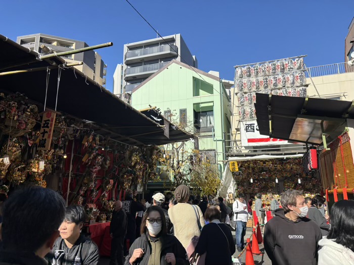 浅草 長國寺 酉の市 熊手