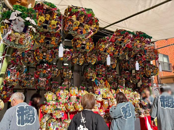 浅草　長國寺　酉の市　熊手