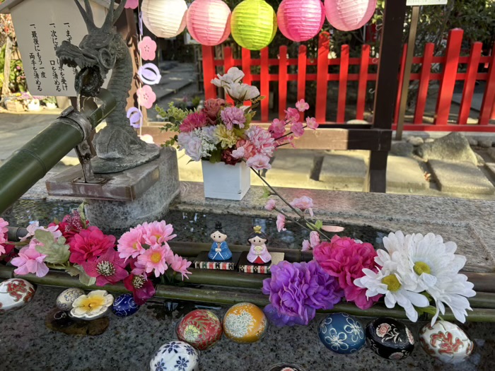 武蔵新田 新田神社 手水舎