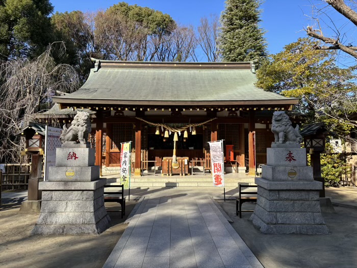 武蔵新田 新田神社 社殿