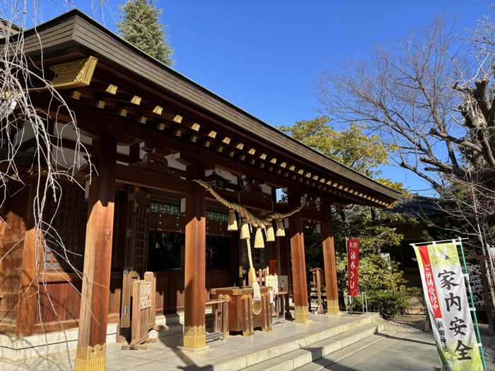 武蔵新田 新田神社 社殿