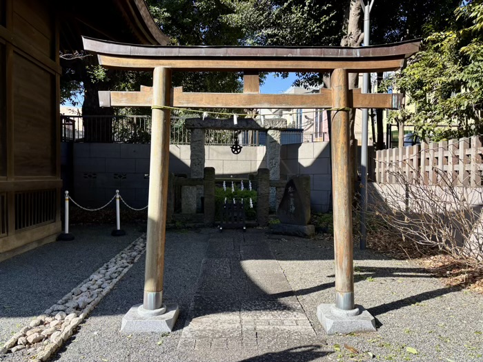 大田区 御嶽神社 杜の霊神水