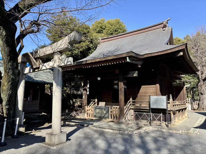 大田区 御嶽神社 一山神社