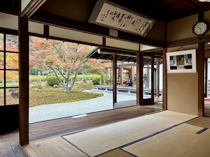 北鎌倉　宝亀山 長寿寺　小方丈