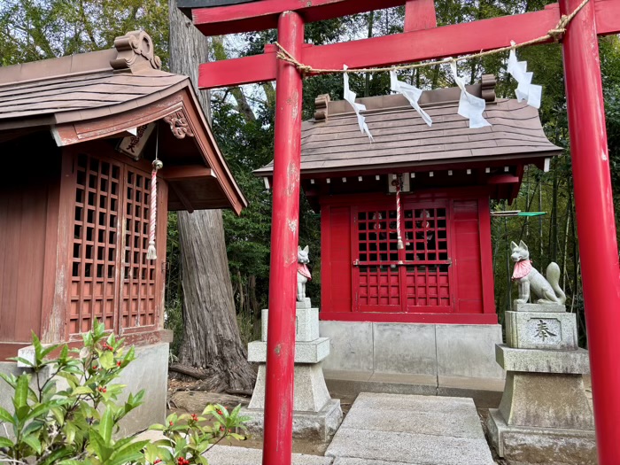 港北区 高田天満宮 出世稲荷・招福弁天社