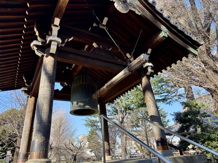 上野　東叡山 寛永寺 根本中堂　銅鐘