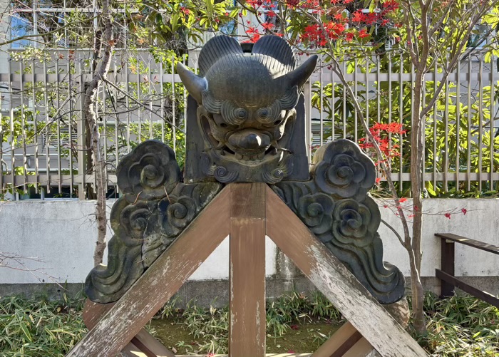 上野　東叡山 寛永寺 根本中堂　鬼瓦