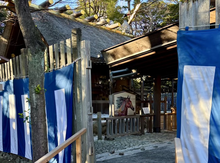 横浜　伊勢山皇大神宮　干支の大絵馬