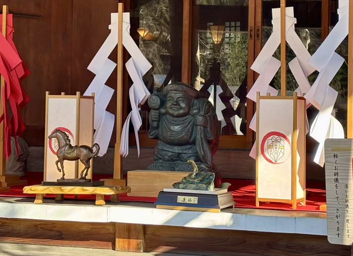 秦野　出雲大社相模分祠　しめなわ市（幸先詣）