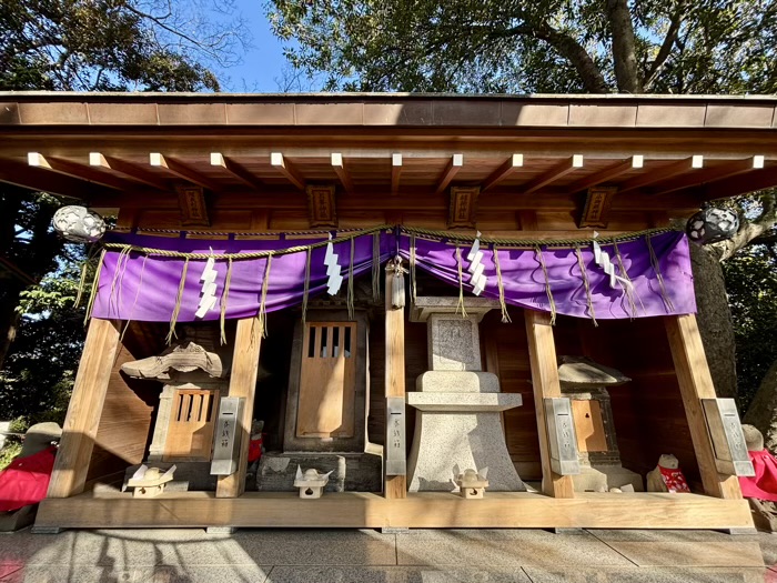 田園調布　多摩川浅間神社　三峯神社・小御嶽神社・阿夫利神社・稲荷神社