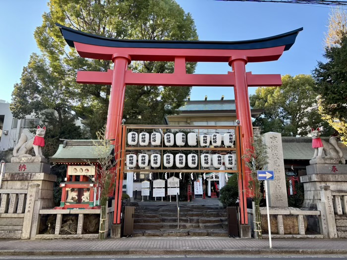 川崎市 京濱伏見稲荷神社 大鳥居