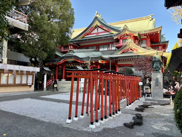 川崎市 京濱伏見稲荷神社 千本鳥居