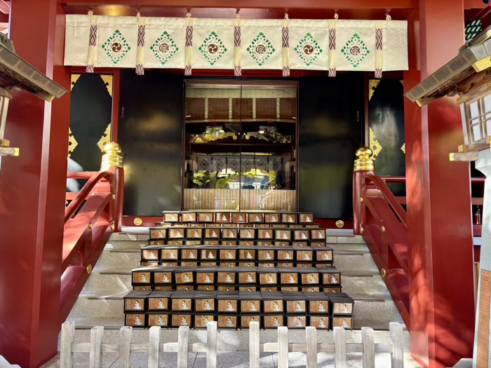 南千住　素盞雄神社　子育てイチョウ（銀杏）