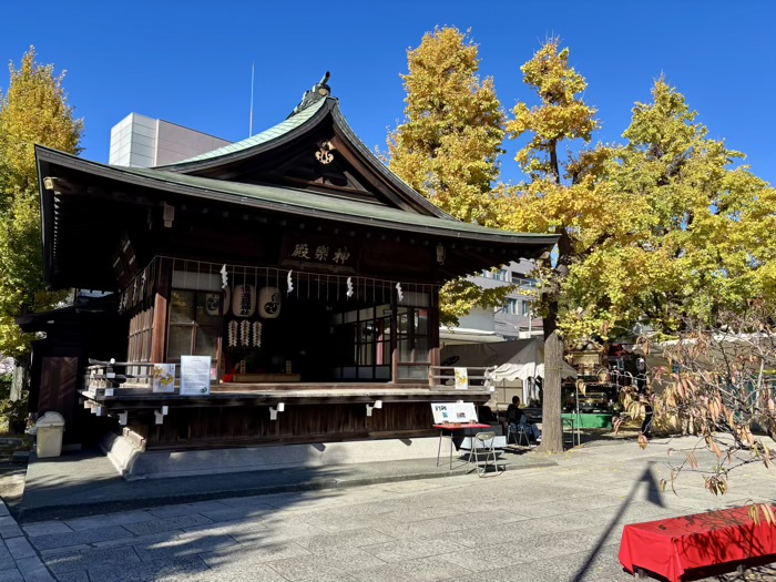 南千住　素盞雄神社　神楽殿