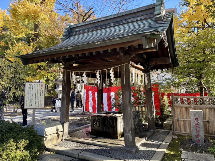 南千住　素盞雄神社　手水舎（御神水）