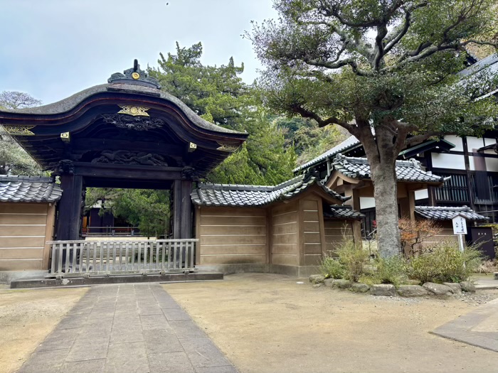 北鎌倉 円覚寺 大方丈 唐門(勅使門)