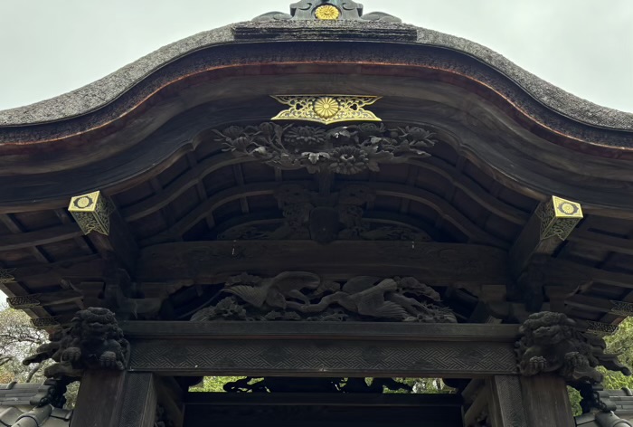 北鎌倉 円覚寺 大方丈 唐門(勅使門)