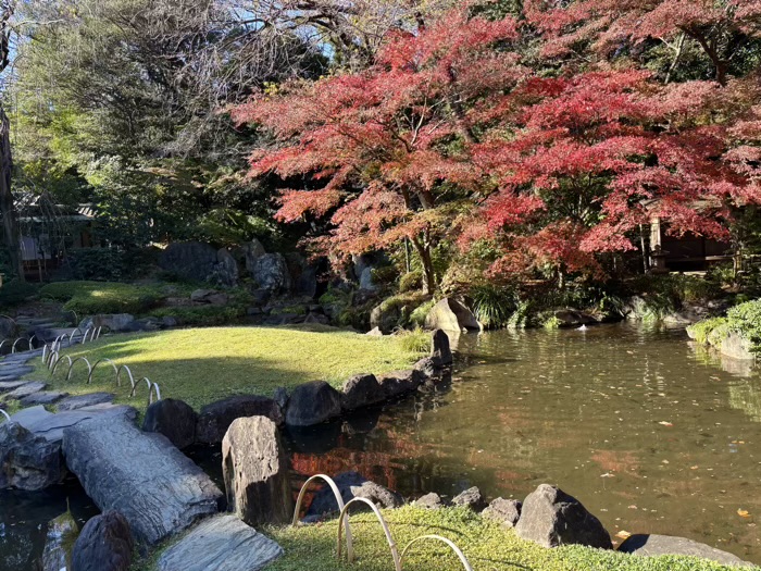 九段下　靖國神社　神池庭園　紅葉