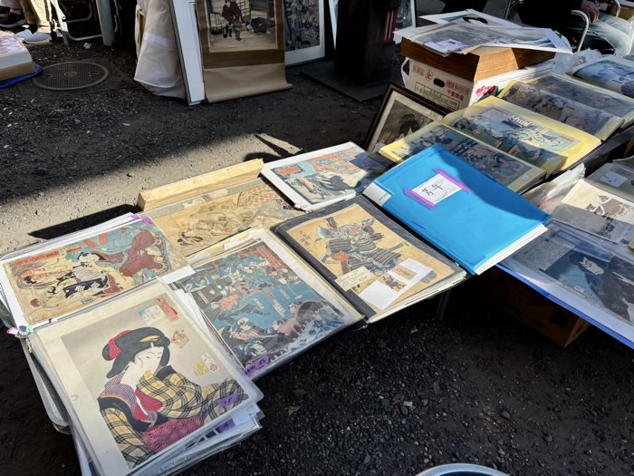 江東区　門前仲町　富岡八幡宮（深川八幡）　骨董市