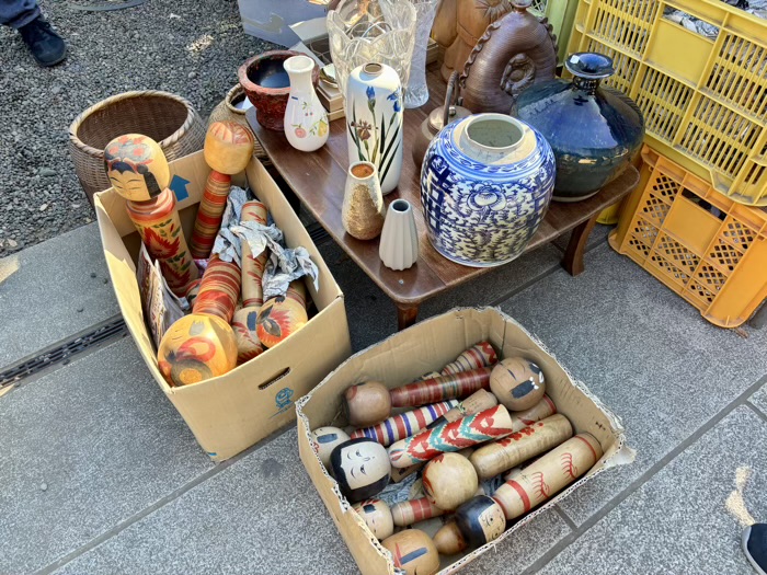 江東区　門前仲町　富岡八幡宮（深川八幡）　骨董市