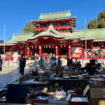江東区　門前仲町　富岡八幡宮（深川八幡）　骨董市