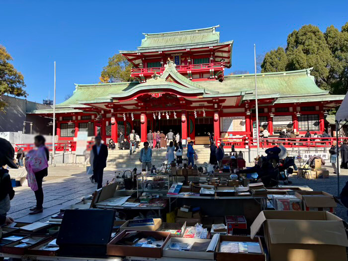 江東区 門前仲町 富岡八幡宮(深川八幡) 骨董市