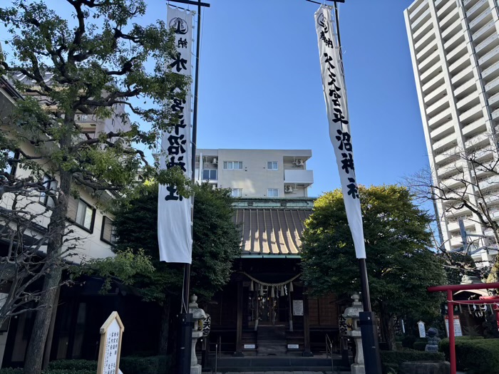 横浜　水天宮平沼神社　願い星